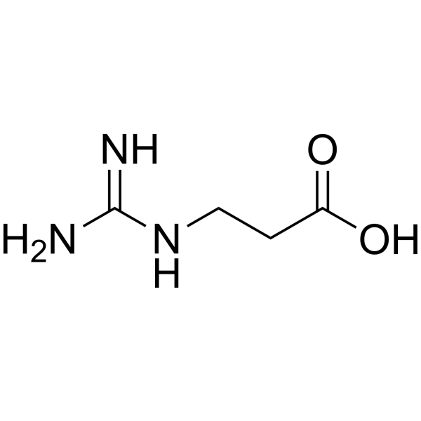 Ompenaclid (Guanidinopropionic acid; RGX-202; 3-Guanidinopropionic acid) 353-09-3